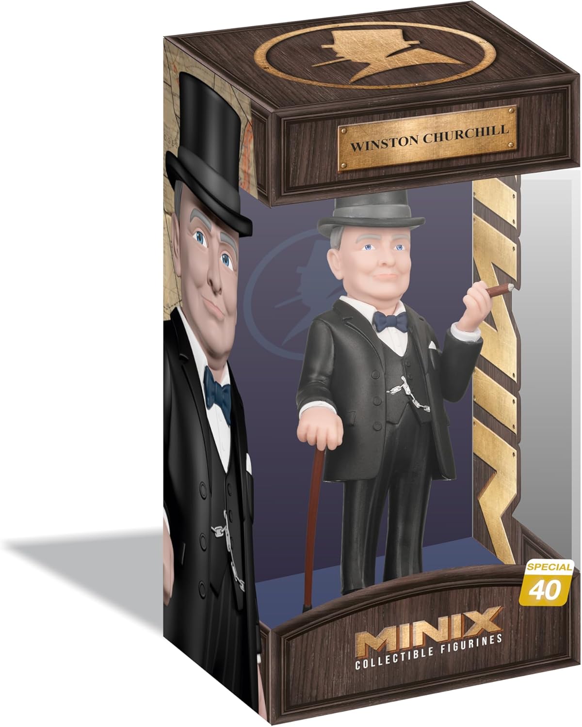 Minix: Icons - Prime Minister Winston Churchill (Special 40) Figure PVC 12cm