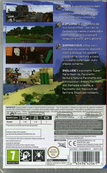 Minecraft Nintendo Switch Videogioco Italiano + Dlc Gioco Super Mario Nuovo Sd