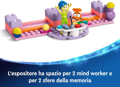 Lego Disney Mood Cube di Inside Out 2 (Gioia e Ansia) Console Scene 43248
