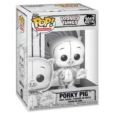 Funko Pop ! Looney Tunes (2012) Porky Pig (Sketch) Vinyl Figure 9Cm Statuetta Schizzo