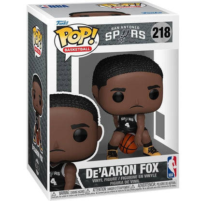 Funko Pop ! Nba San Antonio Spurs - (218) De'Aaron Fox Figure Vinyl 9cm
