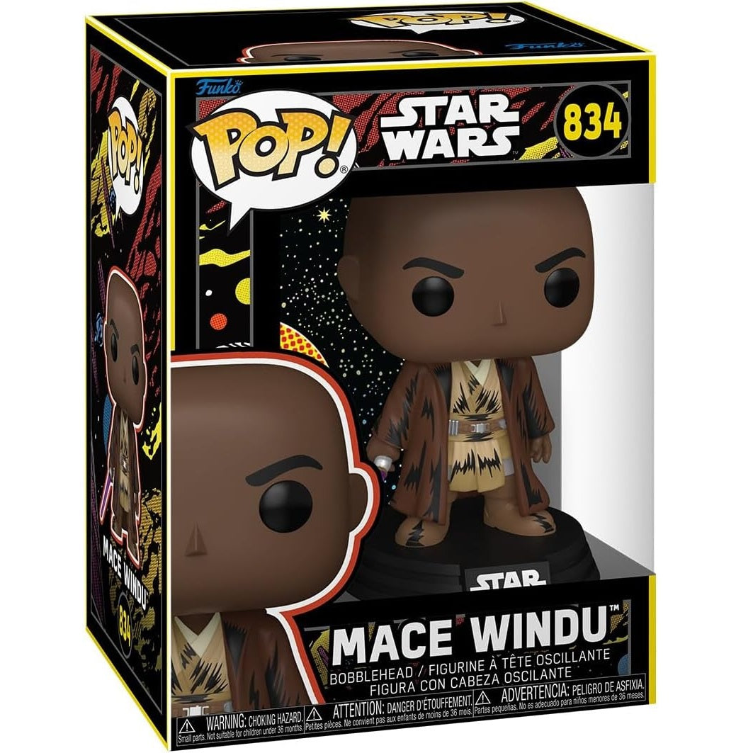 Funko Pop! Star Wars May The Force (834) Mace Windu - Vinyl Action Figure 9cm