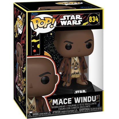 Funko Pop! Star Wars May The Force (834) Mace Windu - Vinyl Action Figure 9cm