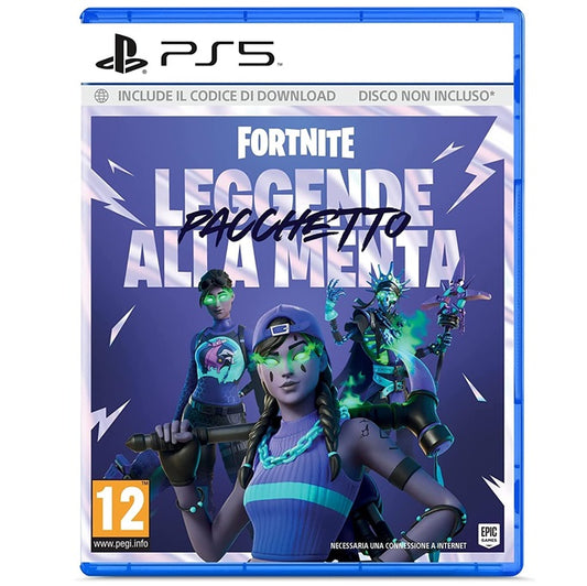 Fortnite Pacchetto Leggende Alla Menta Ps5 Videogioco Playstation 5 Italiano Pal