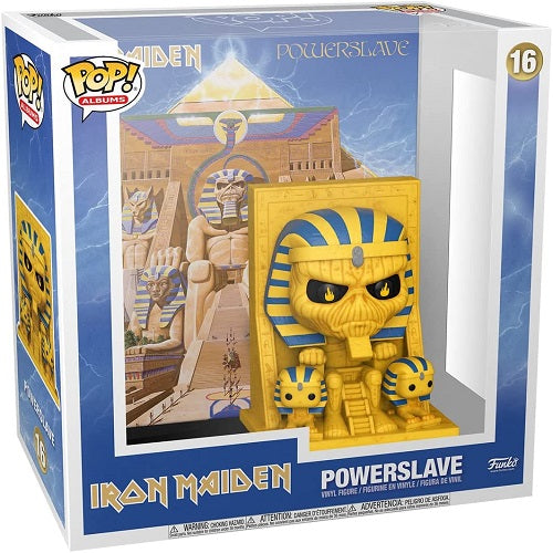 Funko Pop ! Rocks Albums Iron Maiden - Powerslave (16) Figure Vinyl Music Egypt