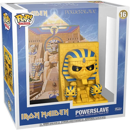 Funko Pop ! Rocks Albums Iron Maiden - Powerslave (16) Figure Vinyl Music Egypt