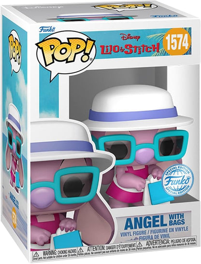 Funko Pop ! Disney - Lilo & Stitch (1574) Angel With Bags Vinyl Figure 9cm