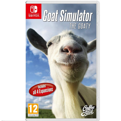 Goat Simulator The Goaty Nntendo Switch Gioco Italiano Nuovo + 4 Espansioni DLC