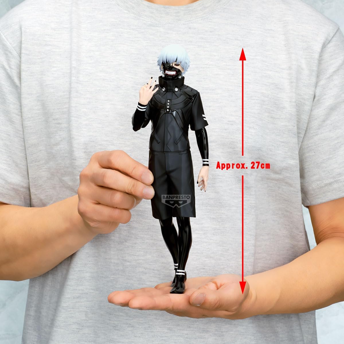 Banpresto Grandista Tokyo Ghoul: Kaneki Ken Statua Da Collezione - Figure 27cm PVC
