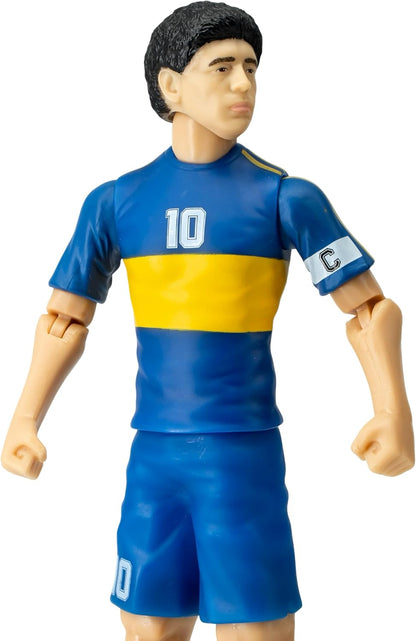 Sockers - Boca JR (Diego Armando Maradona) Action Figure Football/Calcio Statuetta da Collezione 20cm