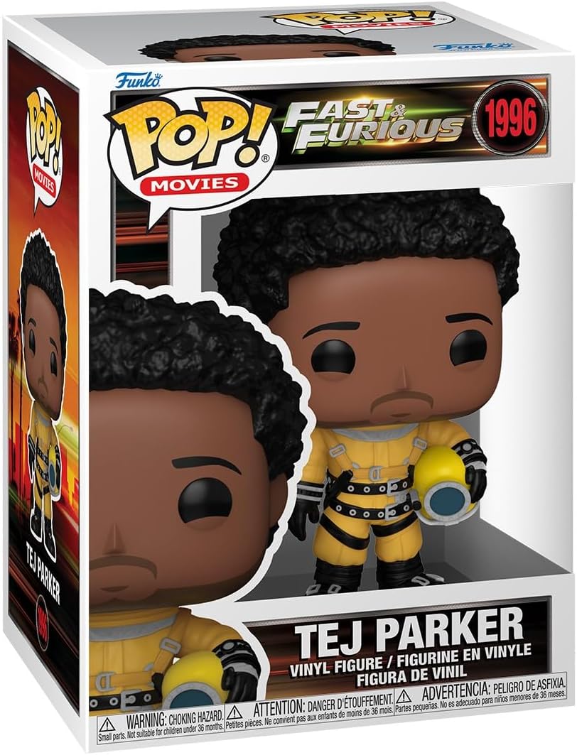 Funko Pop! Movies: Fast & Furious - (1996) Tej Parker Vinyl Figure 9cm