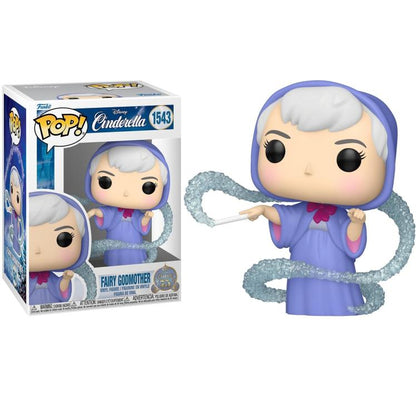 Funko Pop ! Disney Cenerentola 75Th - (1543) Fairy Godmother Figure Fata 9Cm