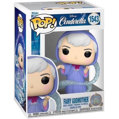 Funko Pop ! Disney Cenerentola 75Th - (1543) Fairy Godmother Figure Fata 9Cm