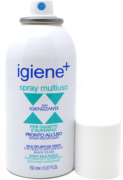 3 PZ IGIENE + SPRAY MULTIUSO DETERGENTE IGIENIZZANTE ALLA MENTA GEL 150ML IGIENE