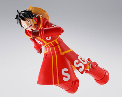 Bandai S.H. Figuarts: One Piece Monkey D. Luffy Egghead - Figure Articolata 16cm