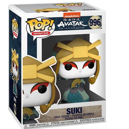 Funko Pop Avatar The Last Airbender 996 Suki Vinyl Figure Animation Statuetta
