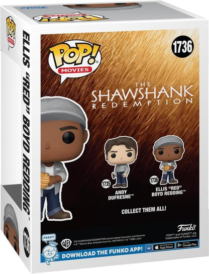 Funko Pop! Movies Le Ali Della Liberta (1436) Ellis Redding Shawshank Redemption