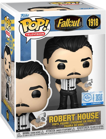 Funko Pop ! TV Fallout - (1918) Robert House (Exclusive) Figure 9cm