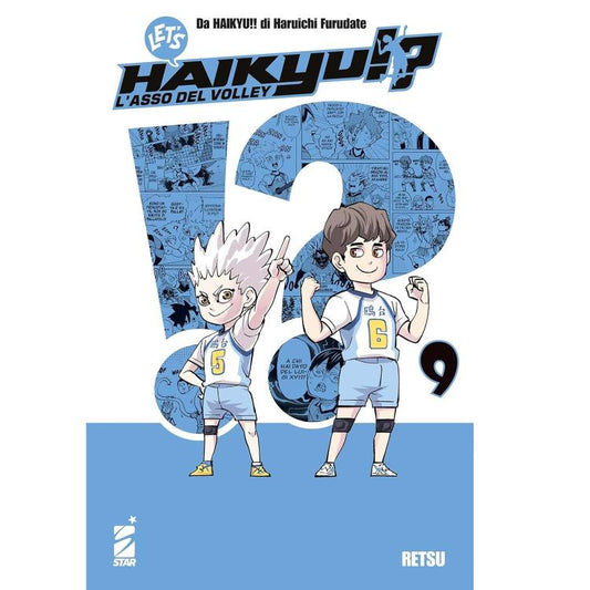 Fumetto: Let'S Haikyu!? L'Asso Del Volley (Vol. 9) Shonen Manga Di Retsu
