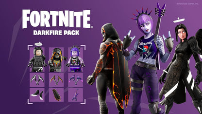 Fortnite Bundle Fuoco Oscuro e Ghiaccio Gioco Nintendo Switch PAL Italiano Nuovo Sigillato