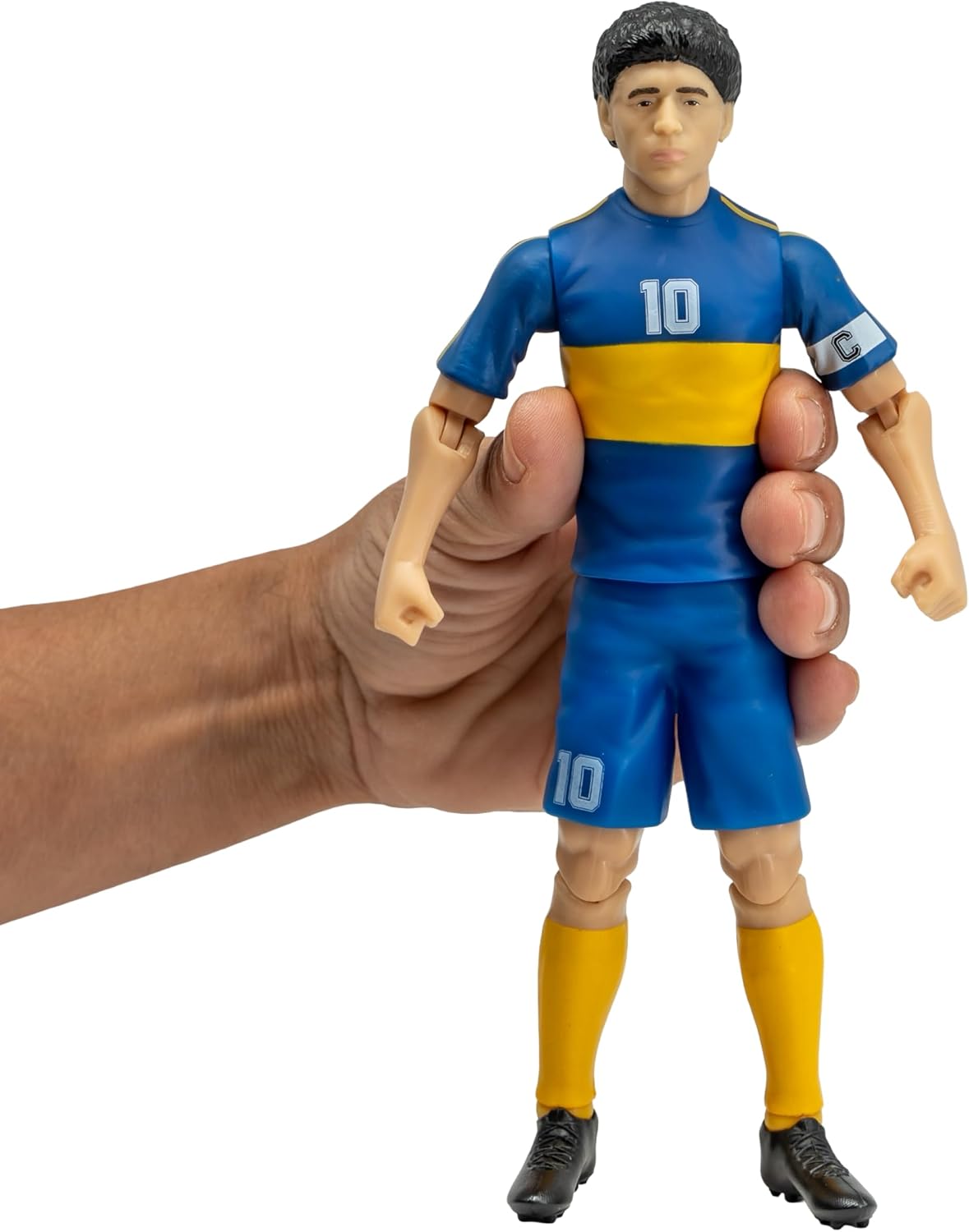 Sockers - Boca JR (Diego Armando Maradona) Action Figure Football/Calcio Statuetta da Collezione 20cm