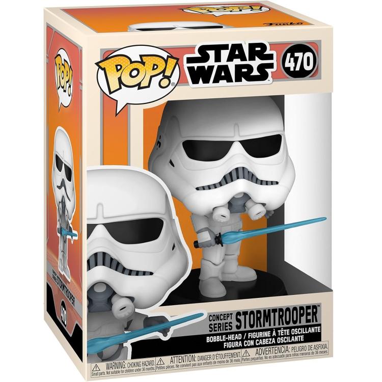 Funko Pop! Star Wars (570) Concept Series Stormtrooper Vinyl Figure 9Cm Statua