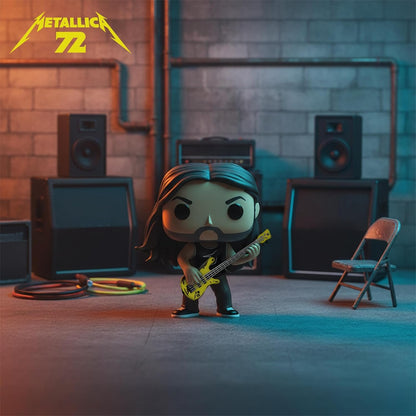 Funko Pop! Rocks Metallica 72 Season - (487) Robert Trujillo Figure 9cm