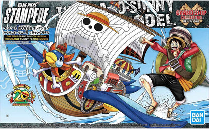Bandai One Piece: Thousand Sunny Flying Model Grand Ship Collection Model Kit 12cm