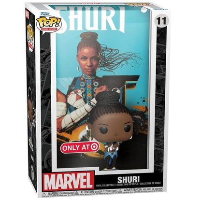 Funko Pop ! Comic Cover - Marvel (11) Shuri Vinyl Figure 9Cm Statuetta