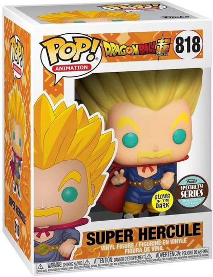 Funko Pop ! Dragon Ball Super (818) Super Hercule Special Gitd Super Satan 9Cm