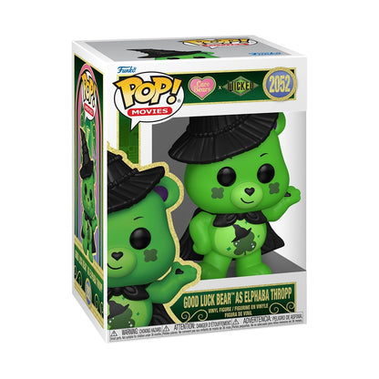 Funko Pop ! Movie Care Bears Wicked (2052) Good Luck Bear As Elphaba Thropp 9Cm
