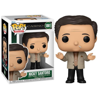 Funko Pop ! Movies - Casino (1861) Nicky Santoro Vinyl Figure 9Cm Statuetta