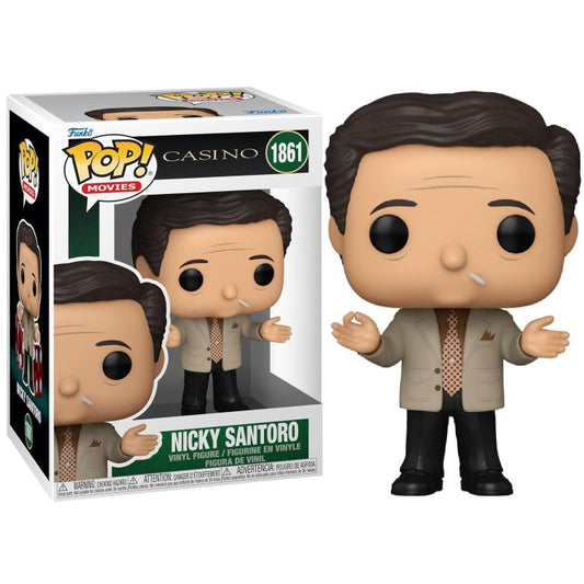 Funko Pop ! Movies - Casino (1861) Nicky Santoro Vinyl Figure 9Cm Statuetta
