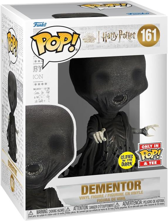 Funko Pop ! Harry Potter - (161) Pop&Tee Dementor Gitd / Unisex T-Shirt L Inside