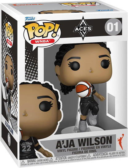 Funko Pop ! WNBA - Las Vegas Aces (01) A'ja Wilson Vinyl Figure 9cm