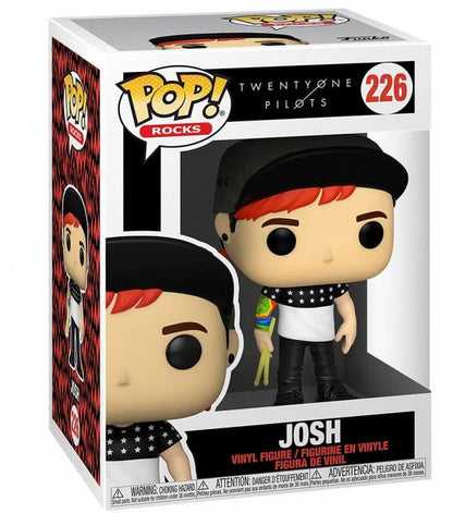 Funko Pop ! Rocks Twenty One Pilots - 226 Josh Stressed Out Figure Music Vynil