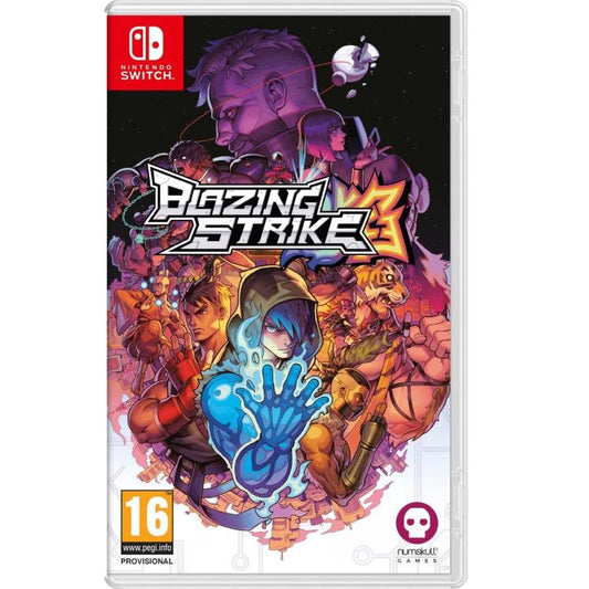 BLAZING STRIKE VIDEOGIOCO NINTENDO SWITCH EU IT GIOCO NUOVO SIGILLATO PEGI 12