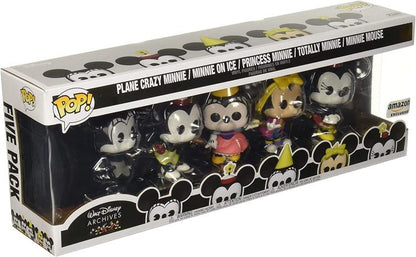 Funko Pop Disney: Archives Minnie Mouse - Minnie Mouse 5 Pack (Exclusive) 9Cm
