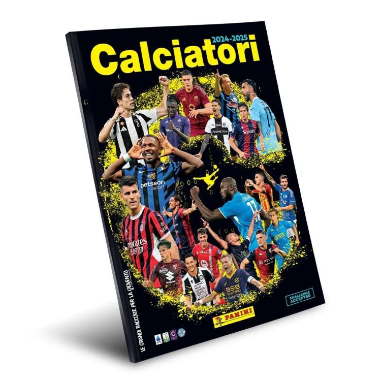 CALCIATORI PANINI 2024-2025 MINI STARTER PACK ALBUM + 9 BUSTINE CALCIO SERIE A