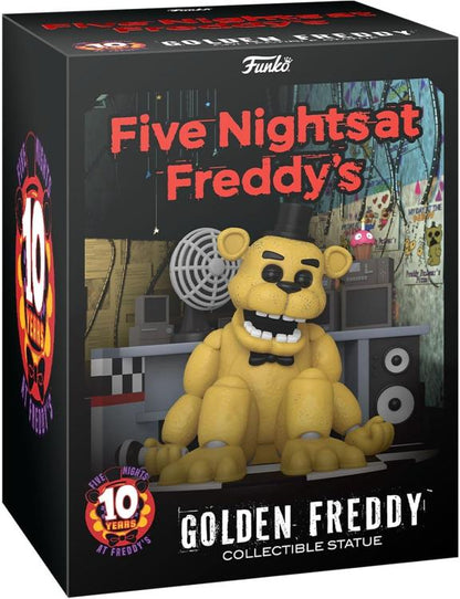 Funko Statua Figure Five Nights At Freddy'S - (Golden Freddy) Big 30Cm Fnaf 10Th