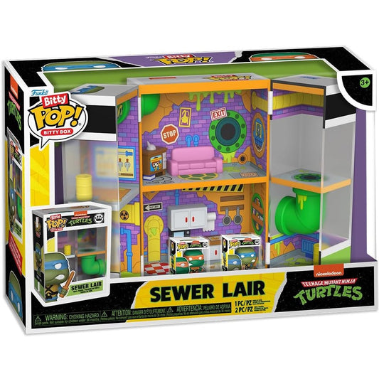 Funko Bitty Pop ! Bitty Box - Sever Lair -Teenage Mutant Ninja Turtles