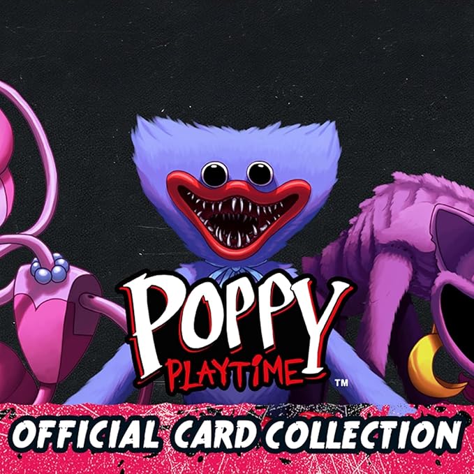 Poppy Playtime TCG Raccoglitore Carte Da Collezione + 1 Busta 5 Card - Da Collezione