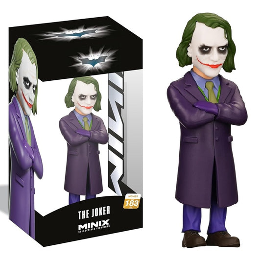 Minix - Movies Batman Dark Knight (183) Joker Figure Heath Ledger 9cm