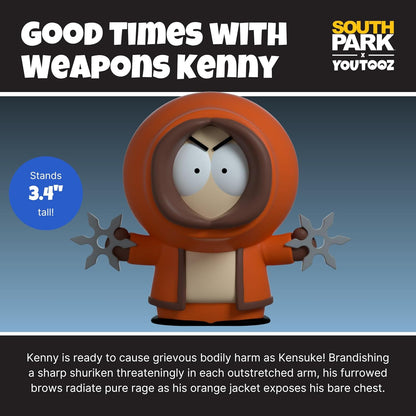You Tooz South Park - Kenny McCormick "Good Times With Weapons" Vinyl Figure 9 cm
