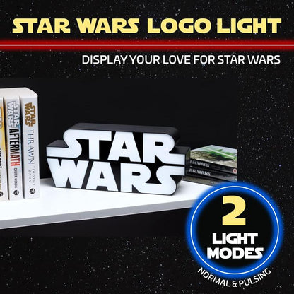 Paladone Lampada Star Wars Logo Light Led Neon 28Cm Guerre Stellari Cult Sw