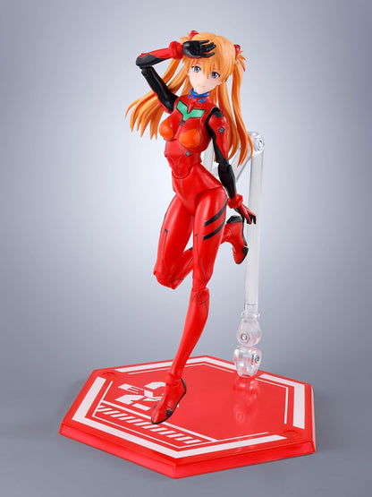 Bandai S.H. Figuarts: Neon Genesis Evangelion Asuka Shikinami - Figure Articolata 16cm