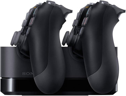 Sony Base Ricarica Controller Play Station 4 Caricatore 2 Dualshock Ps4 Doppio
