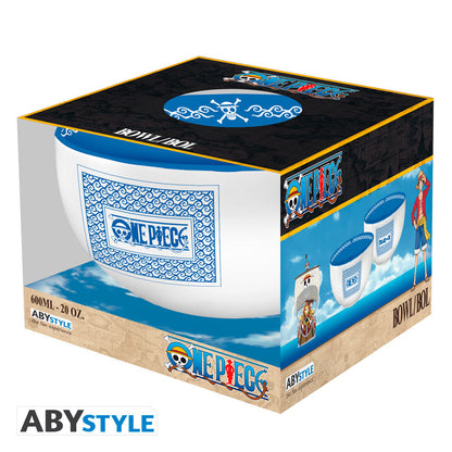ABYstyle - Ciotola Ramen Logo ONE PIECE - Ramen Bowl 600 ml - Japan Style - Cardboard box