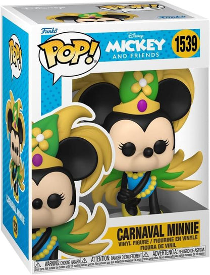 Funko Pop Disney Mickey & Friends (1539) Carnaval Minnie Statua Vinyl Figure 9Cm