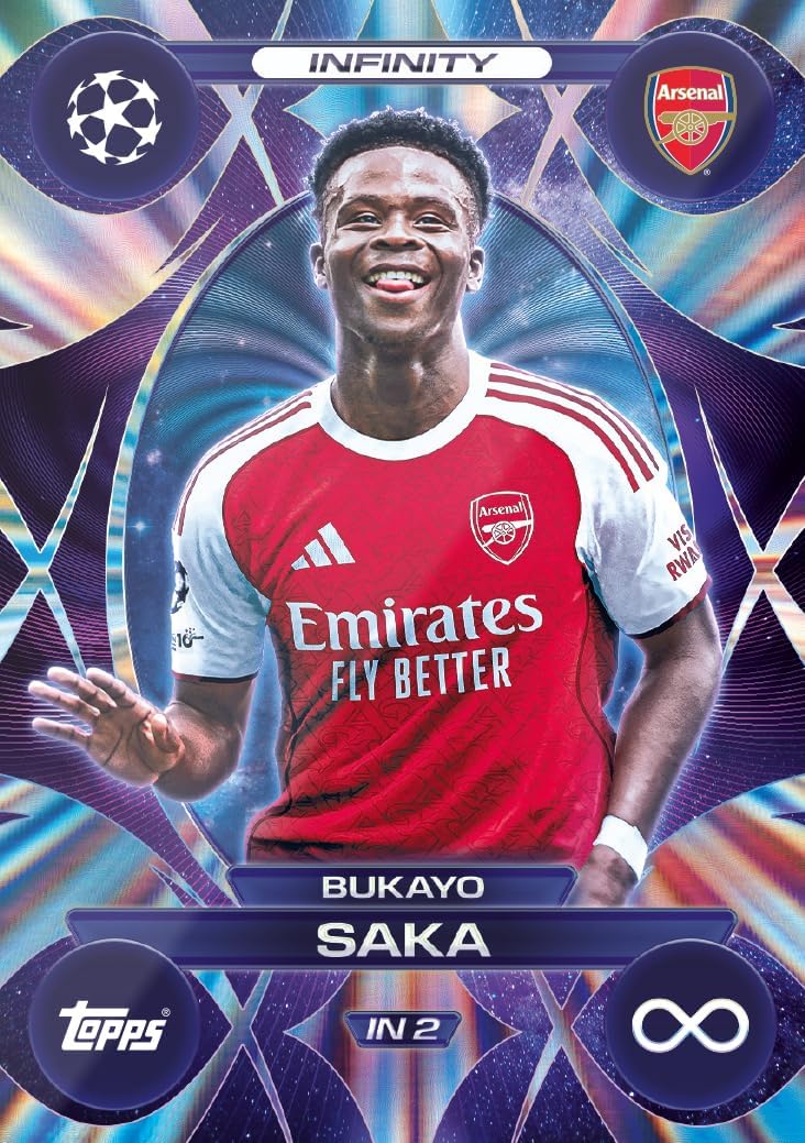 Topps Match Attax UEFA Champions League 2025/26 Gladiators Spartans Mega Tin Box Carte Calcio